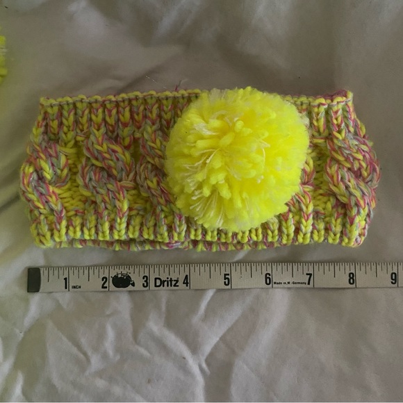 Gifted.  Not for sale Toby Match Set Pom Headband Tassel Infinity Scarf 4-14 - Picture 10 of 13